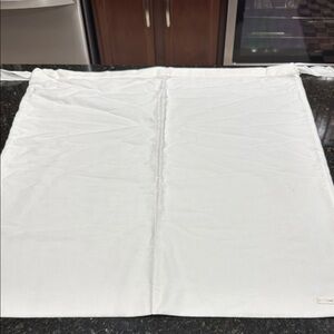 The Row Ivory Fabric Garment Bag